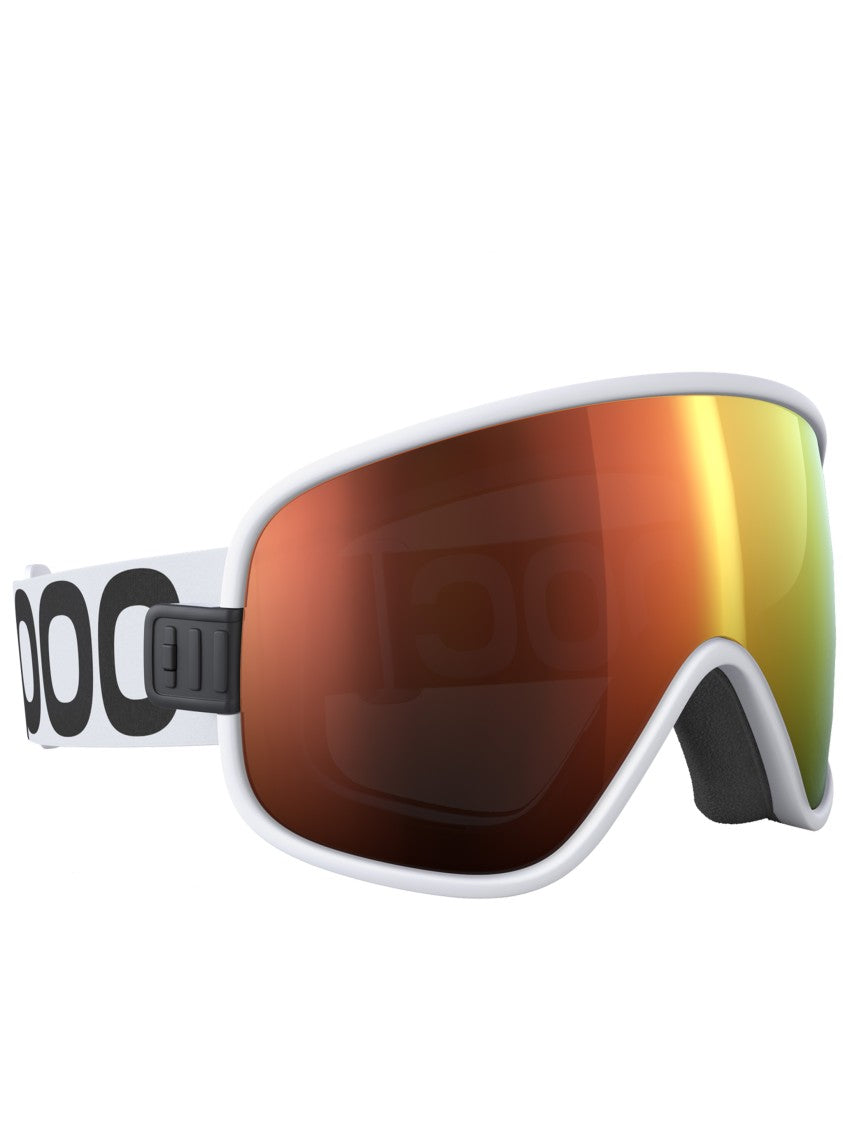 Poc White Vitrea Wide-Lens Sporty Ski Goggle