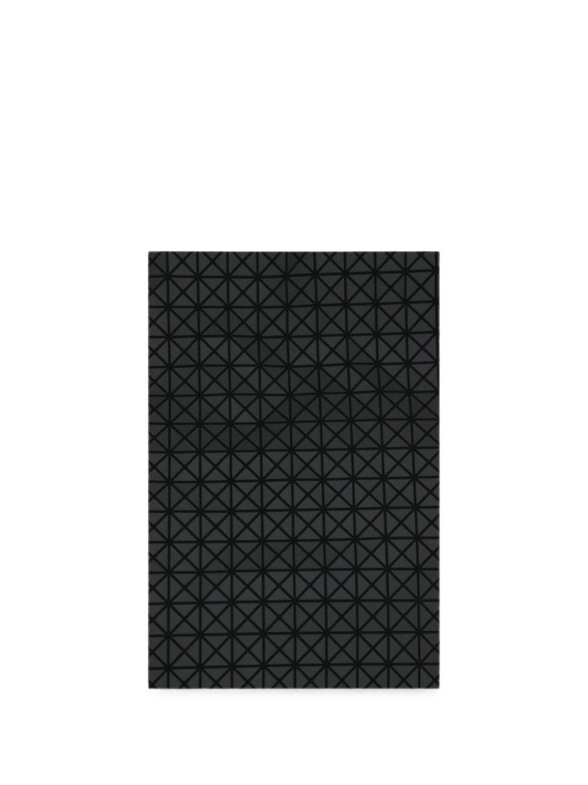 Bao Bao Issey Miyake Black Geometric Textured Rectangular Tote Bag