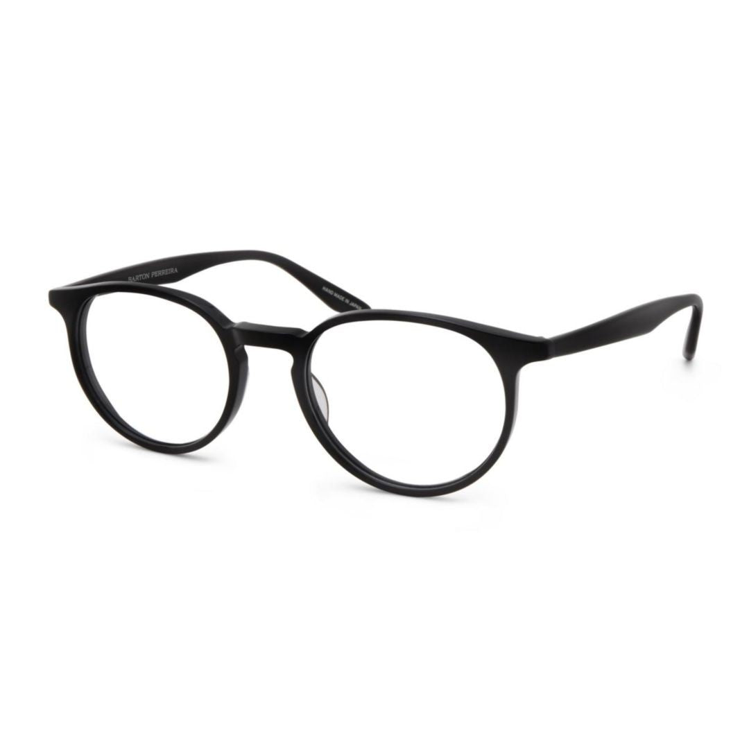 Barton Perreira Norton F Classic Round Frame Sunglasses With Matte Finish