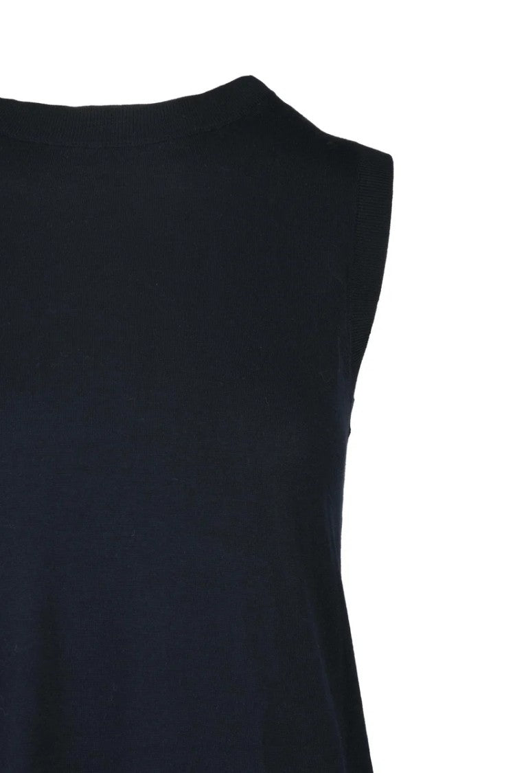 Max Mara Virgin Wool Vest - Multicolor