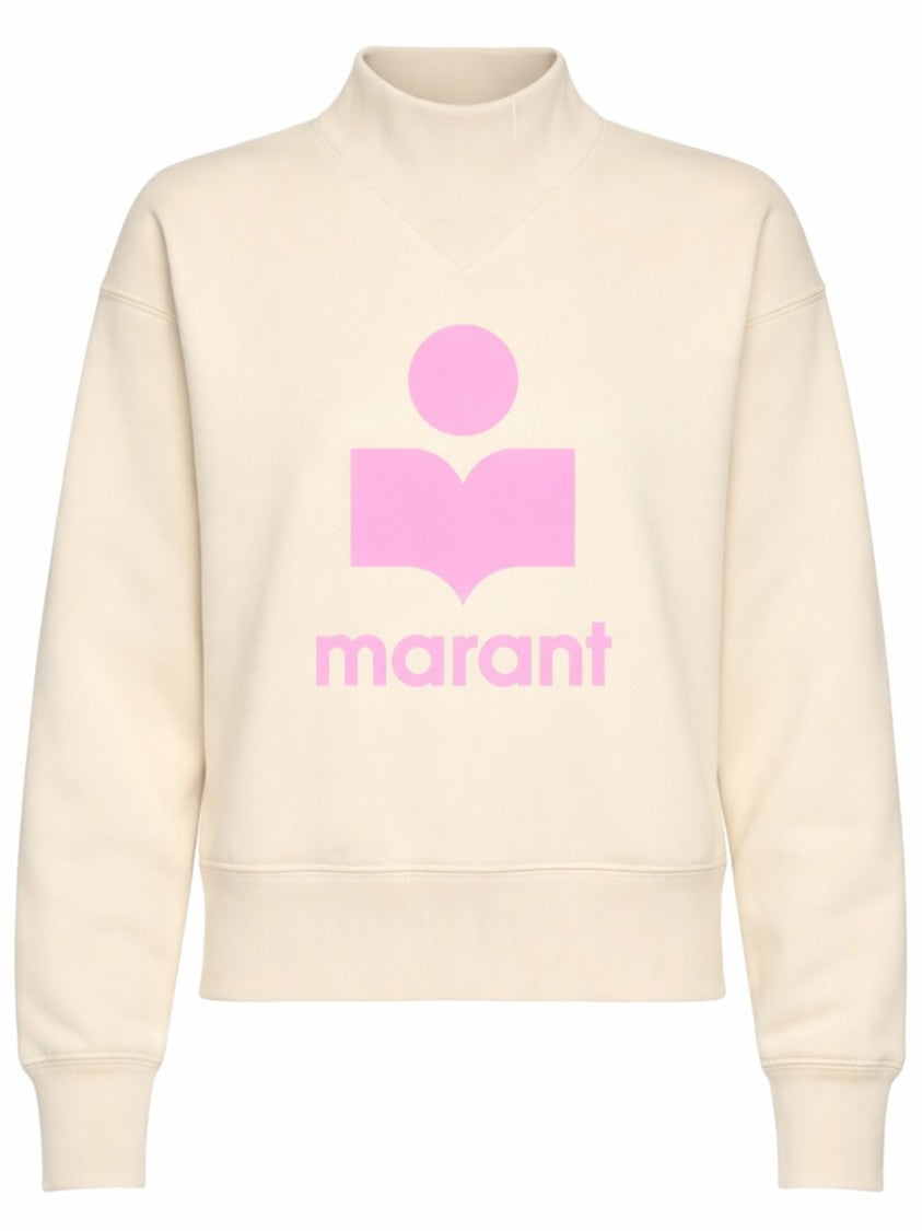 Isabel Marant Étoile Moby Cotton Blend High Sweatshirt