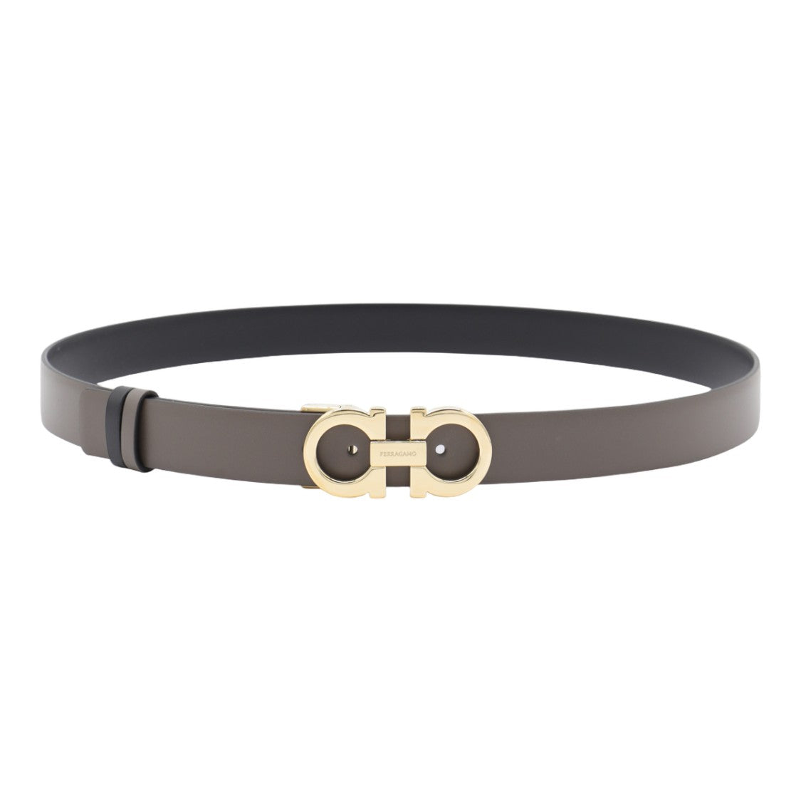 Ferragamo Taupe Belt