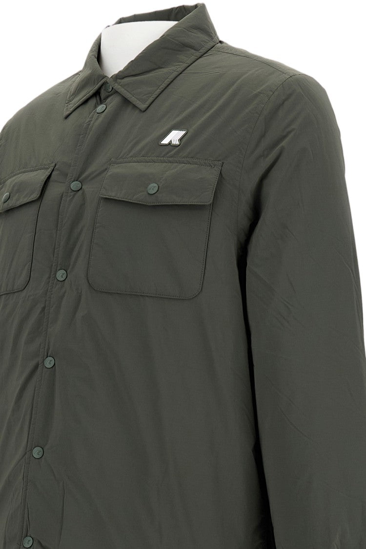 K-Way Olive Green Umbert Nylon Jacket