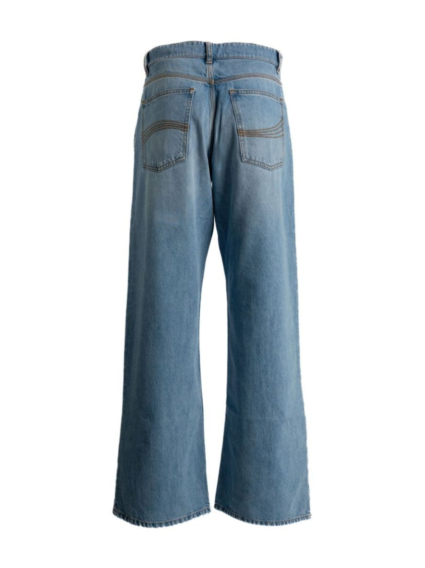 Erl Classic Five-Pocket Flared Jeans