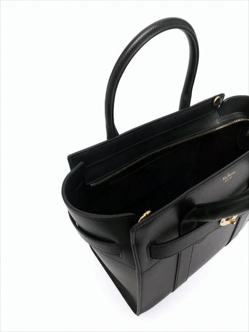 Mulberry Textured Cow Leather Tote Bag