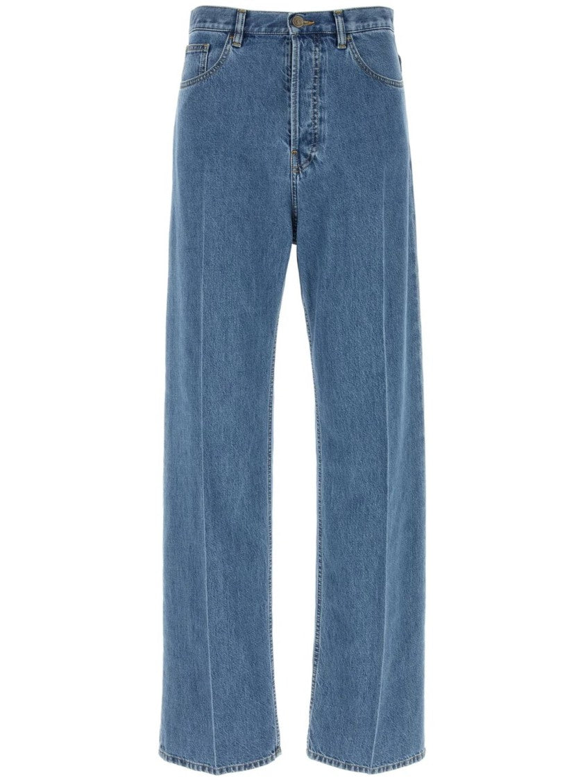 Valentino Denim 5 Tasche Straight Leg Jeans