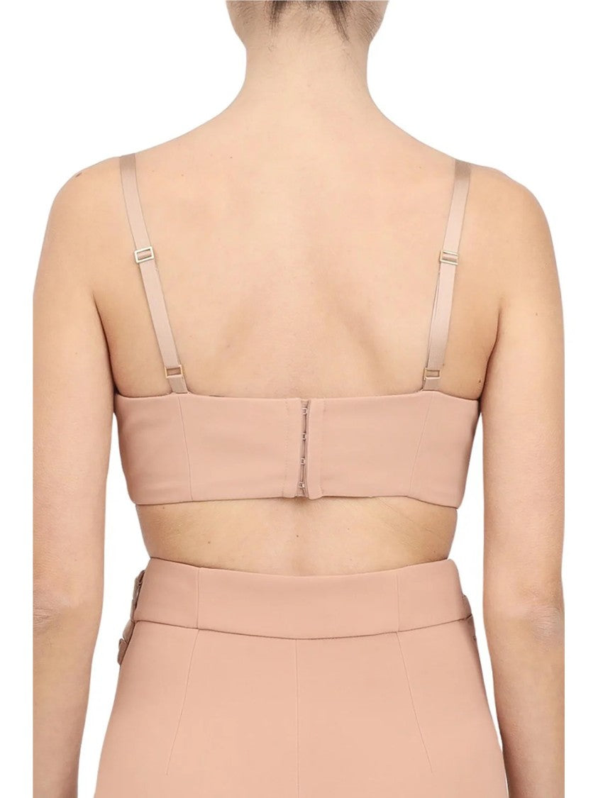 Elisabetta Franchi Multicolor Polyester Elastane Top