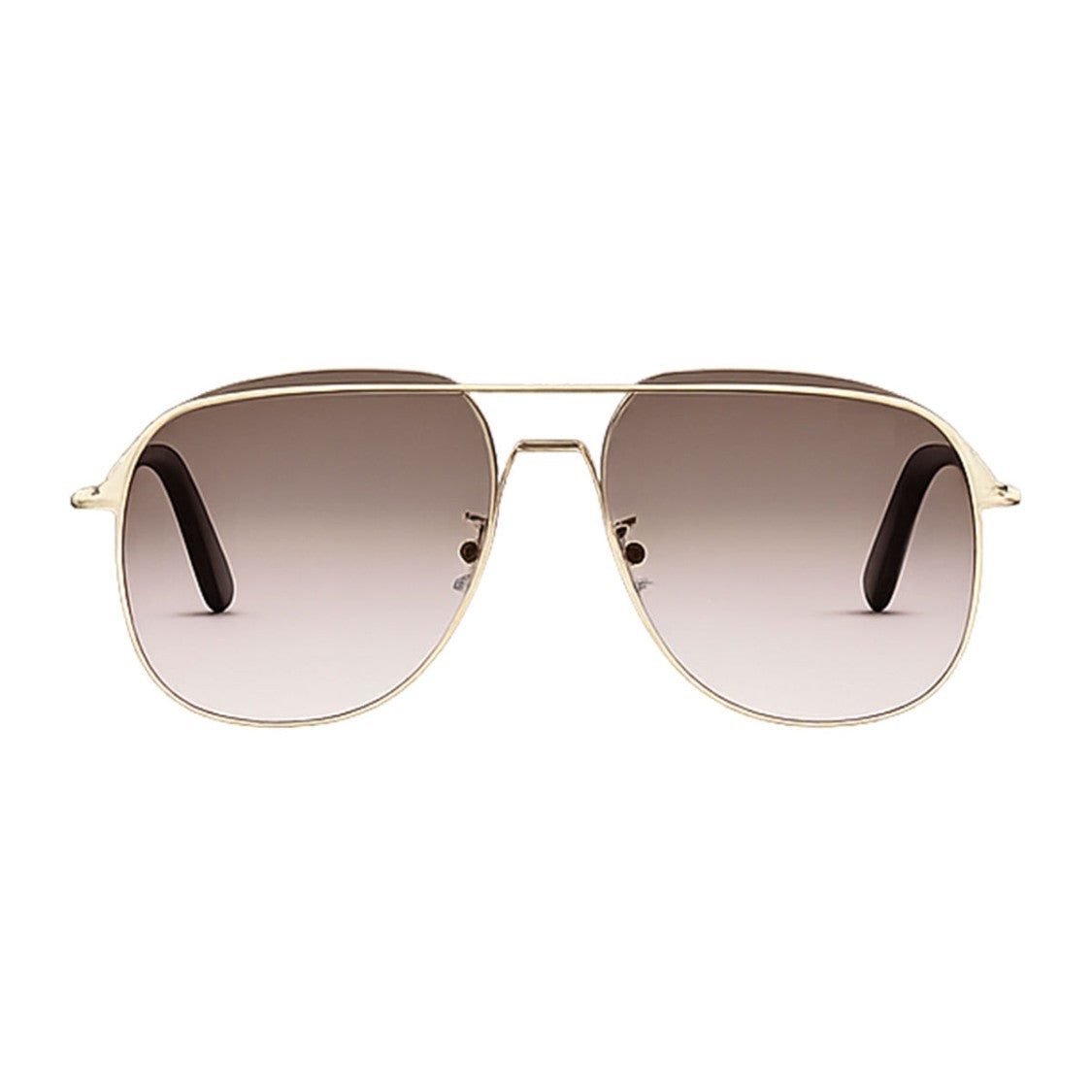 Dior Brown Petit Cd Metal Refined Sunglasses
