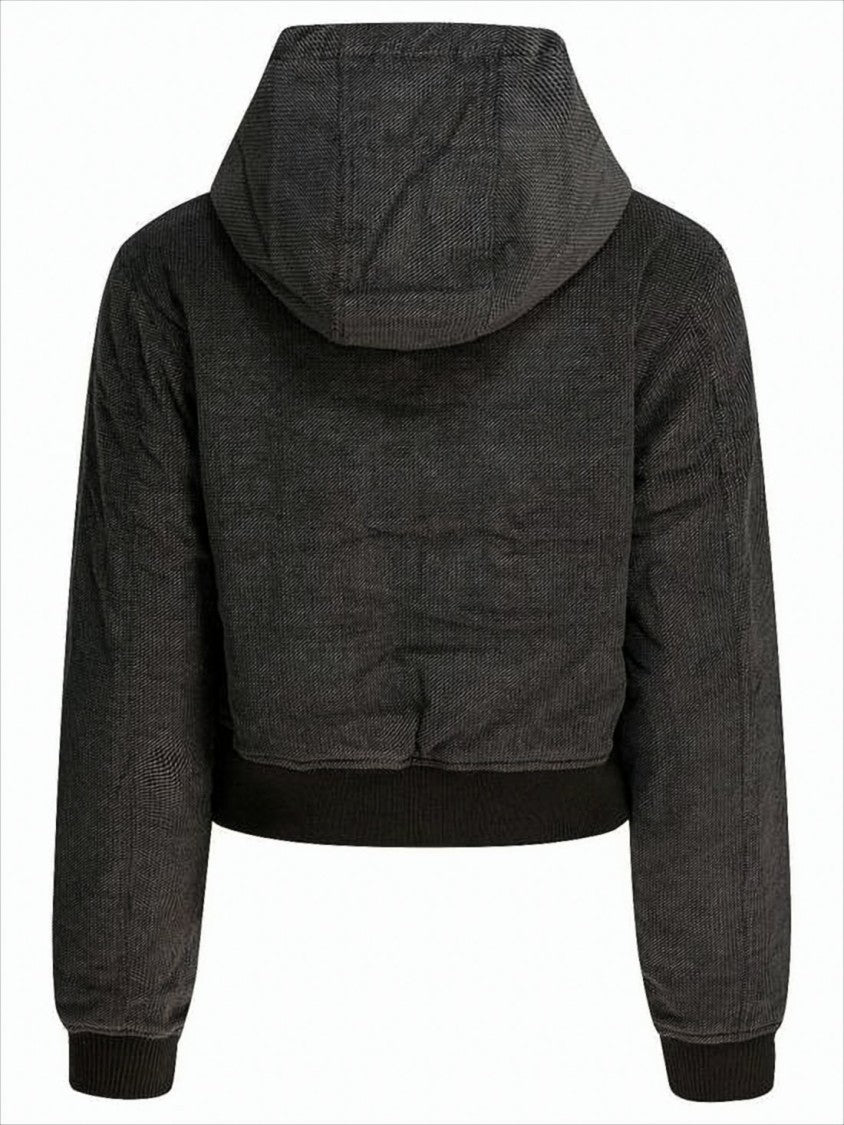 Our Legacy Textured Black Cropped Jacket