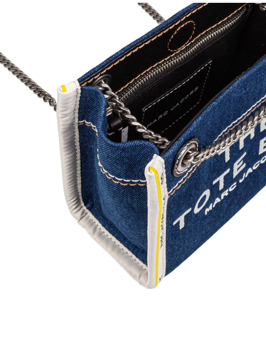 Marc Jacobs Denim Chain ​​Shoulder Bag