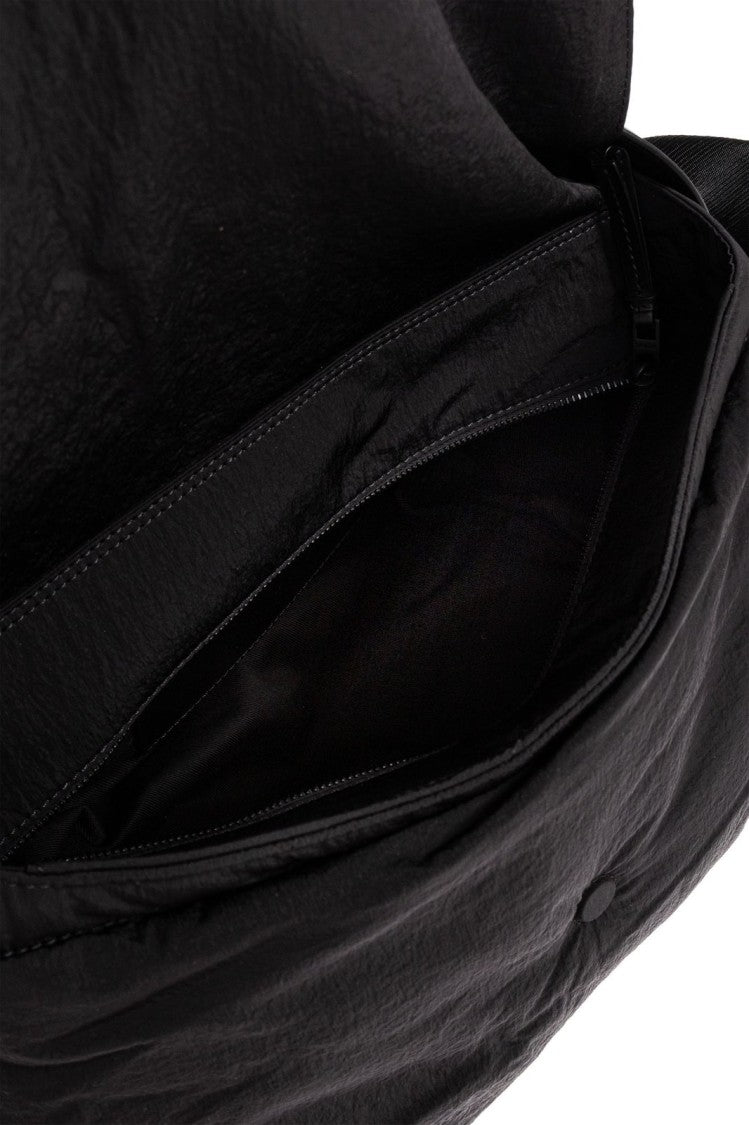 Jacquemus Structured Black Nylon Tote Bag