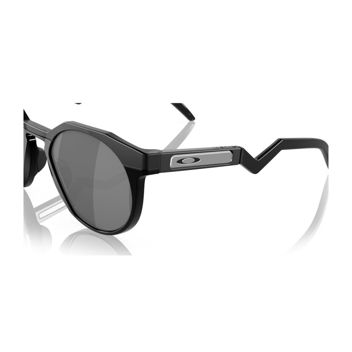 Oakley Black Oo9242 Hstn Injected Round Sunglasses