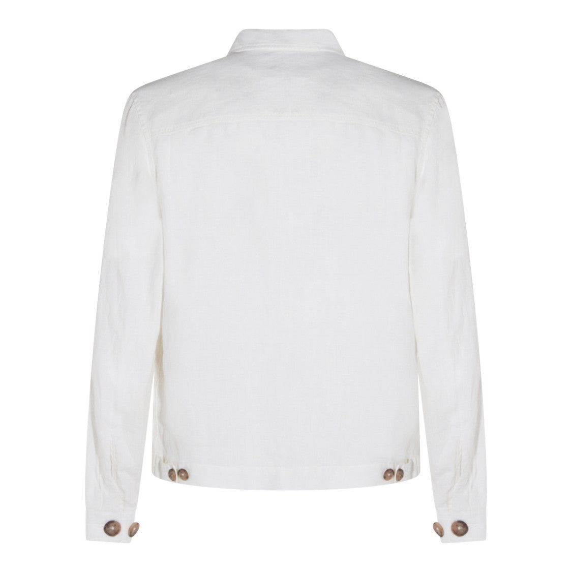 Altea White Linen Casual Jacket
