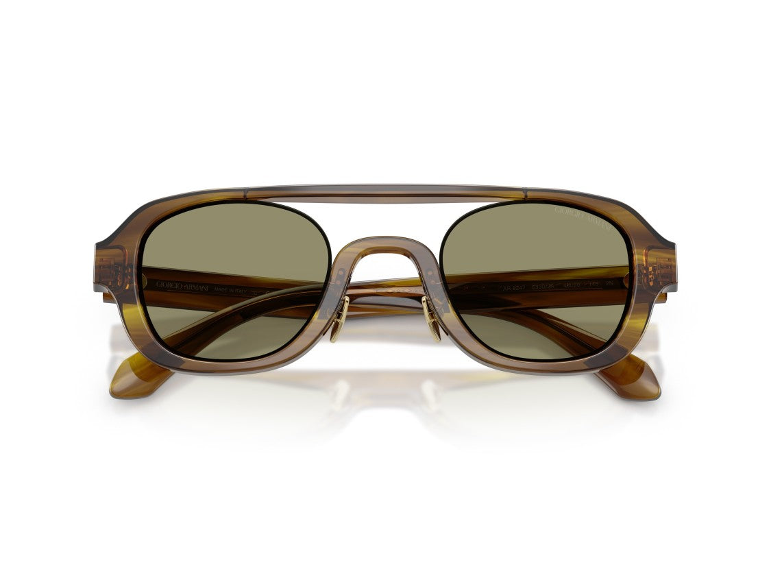 Giorgio Armani Tortoiseshell 0Ar8247 Oversized Sunglasses