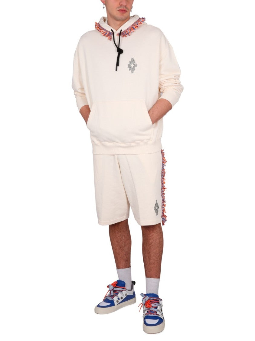 Marcelo Burlon Fringes Sweatshirt