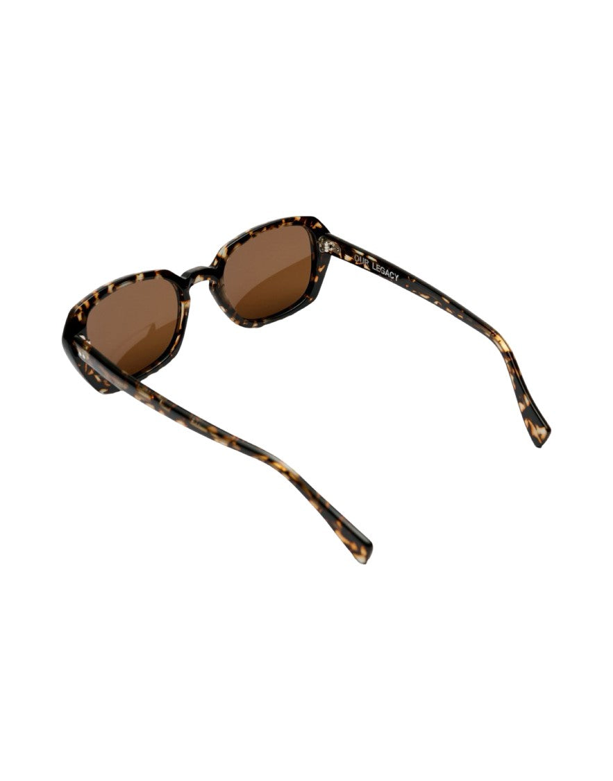 Our Legacy Rectangular Tortoiseshell Sunglasses With Slim Frame