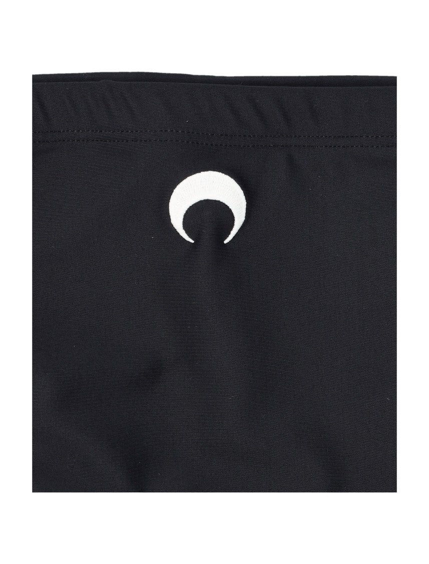 Marine Serre Medium-Waist Swimwear Jersey Brief