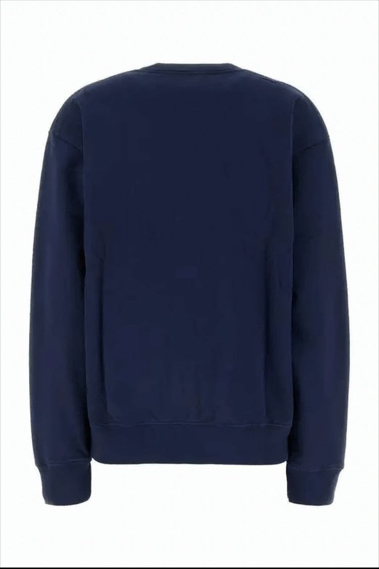 Sporty And Rich Navy Blue Long-Sleeve Sweatshirt