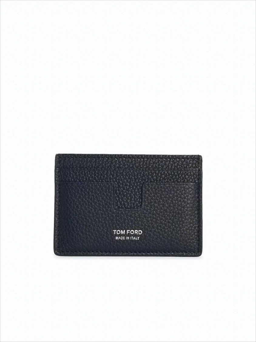 Tom Ford Grain Leather Card Holder