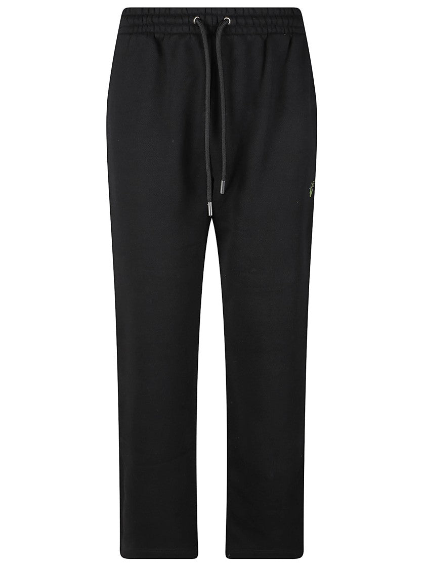 Off-White Black Spices Arrow Relaxed Cotton Sweatpants