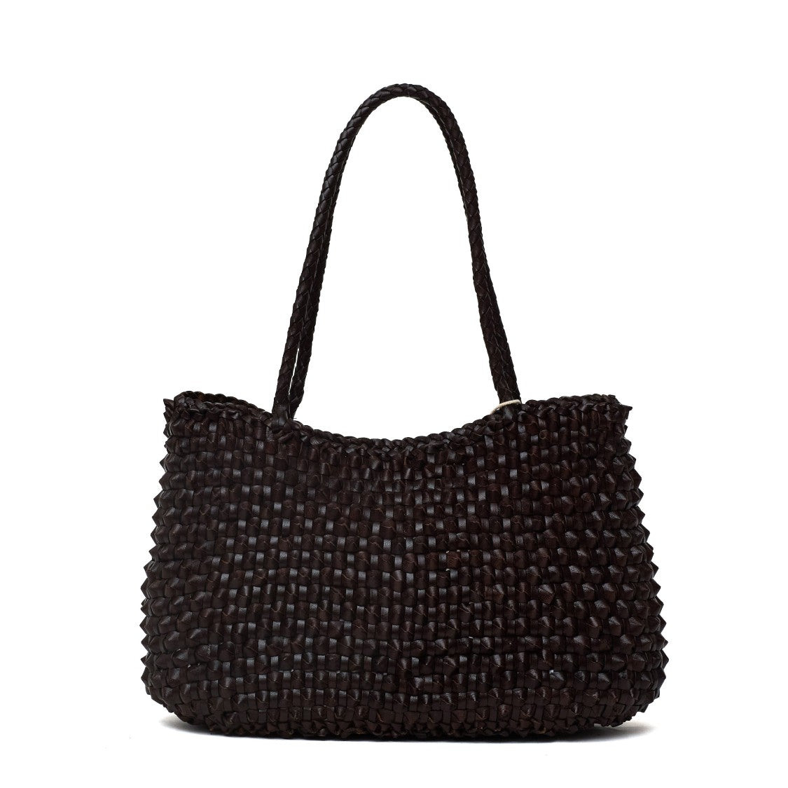 Dragon Diffusion Cactus Weave Handwoven Leather Tote Bag
