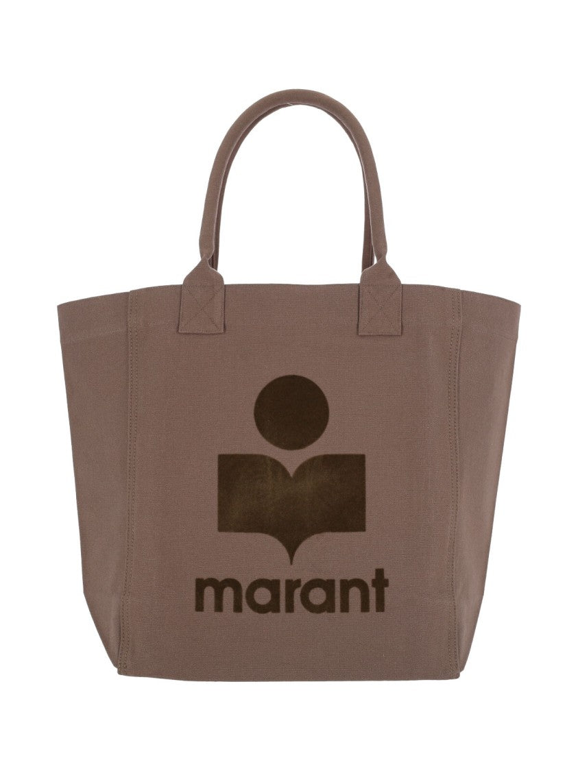 Isabel Marant Yenky Tote Bag With Logo Embroidery