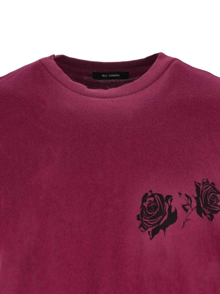 Willy Chavarria Proverb Easy T-Shirt – Red