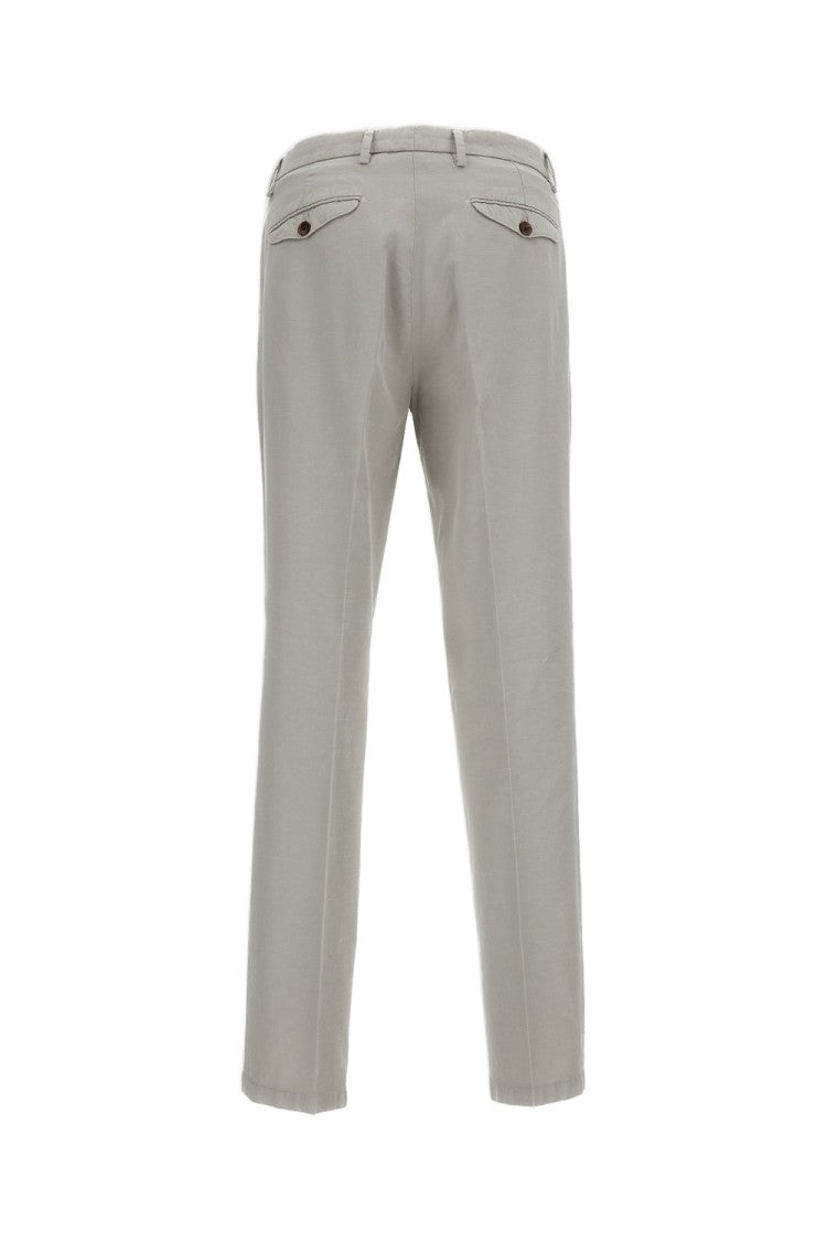 Briglia Grey Distressed Slim Trousers