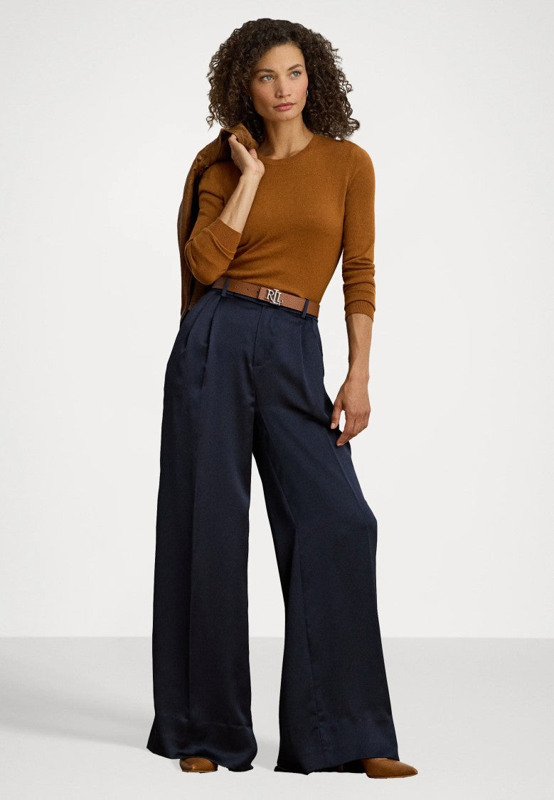 Lauren Ralph Lauren Shavonne Long Sleeve Pullover In Warm Cinnamon Bark