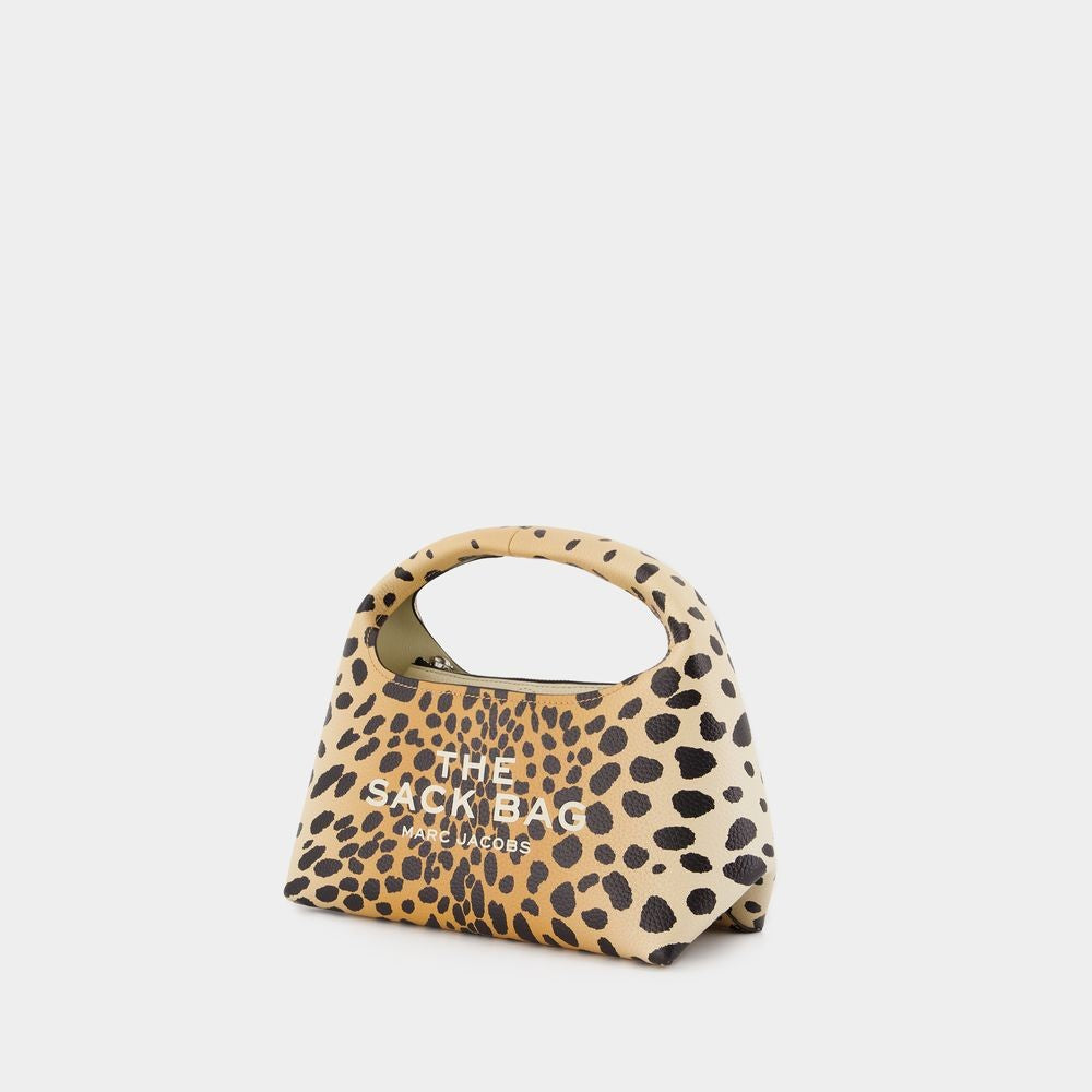 Marc Jacobs The Mini Sack Handbag - Leather - Cheetah