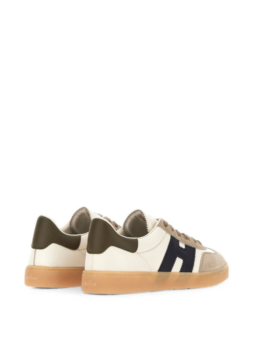 Hogan Multicolor Casual Zigzag-Edged Logo Sneakers