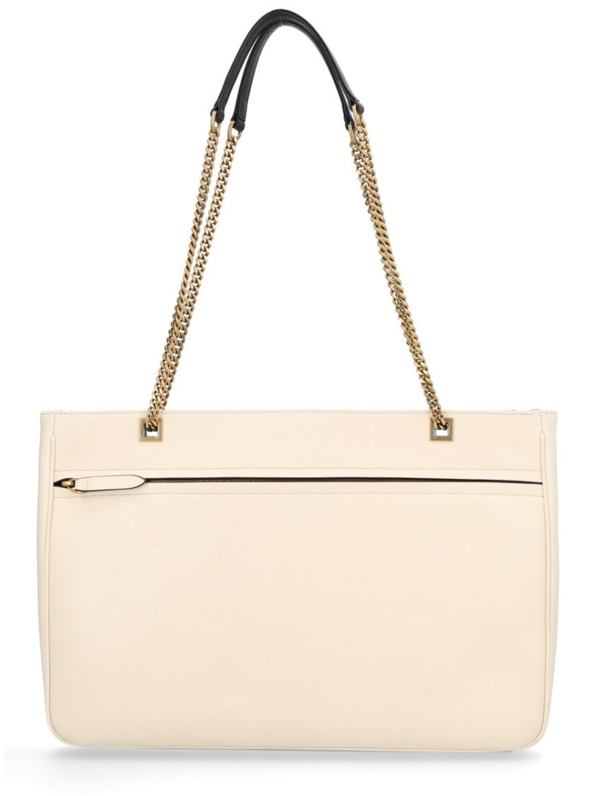 Valentino Garavani Black Viva Superstar Leather Tote Bag