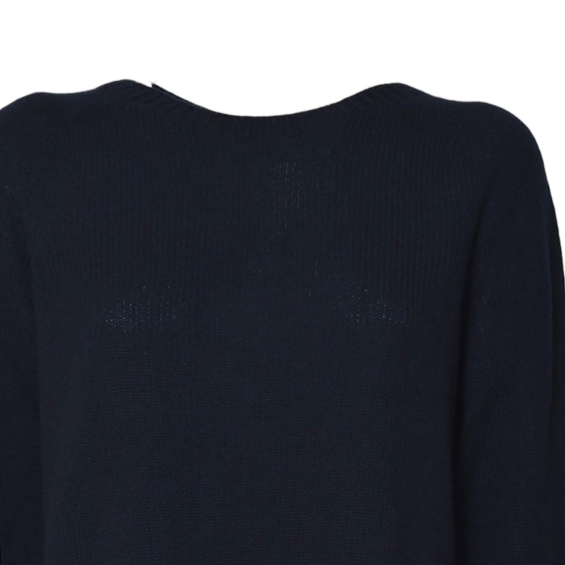 Max Mara Long-Sleeved Knit Top With Round Neckline