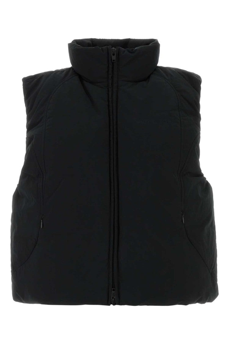 Alexander Wang Black Polyester Blend Sleeveless Down Jacket