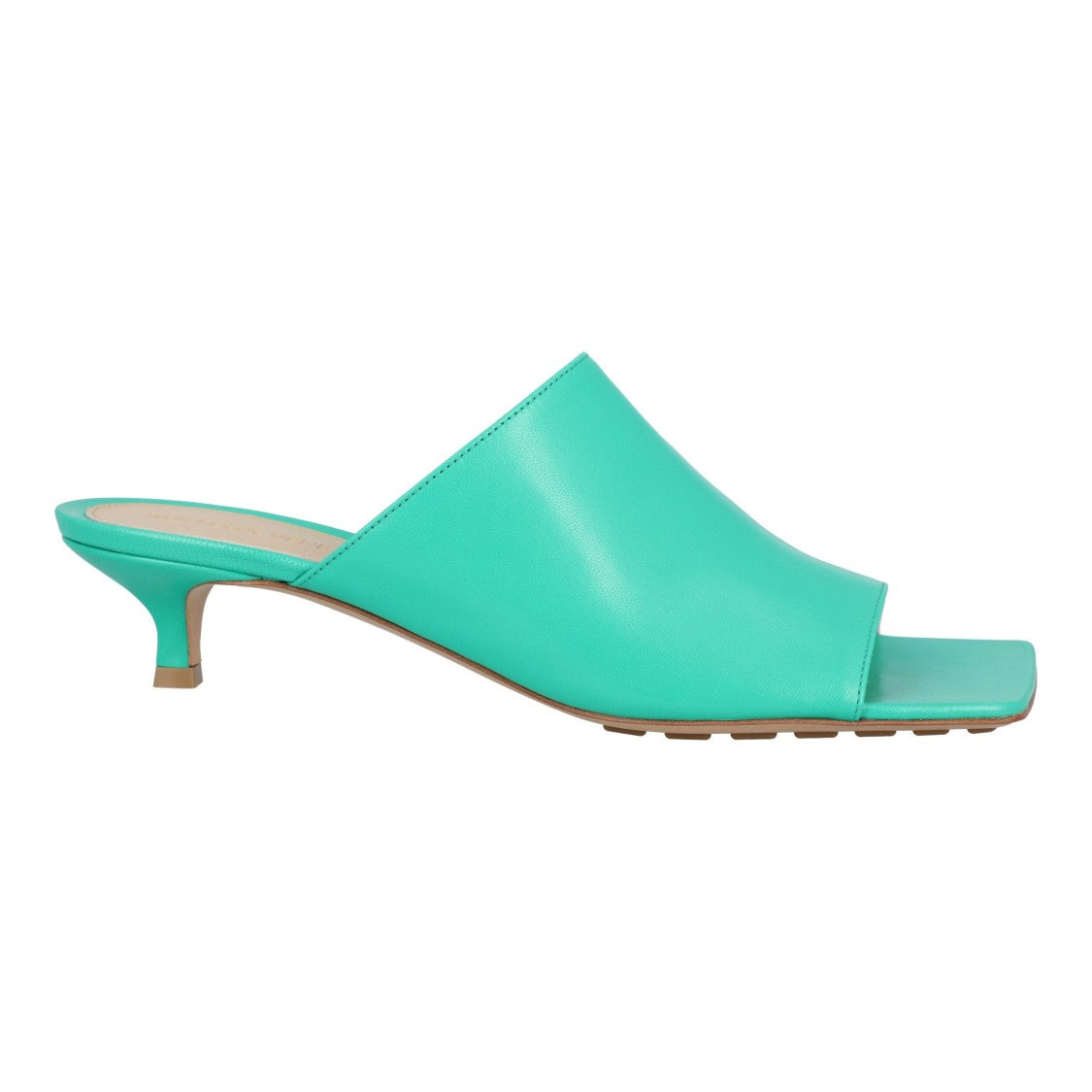 Bottega Veneta Stretch Mule Turquoise