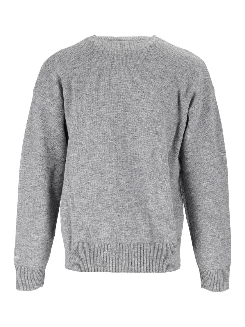 Mc2 Saint Barth Grey Tessa Peanuts Touching Stars Crewneck Sweater