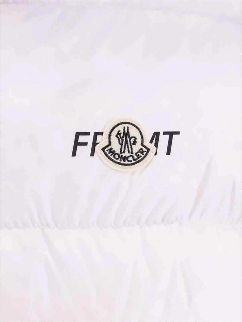 Moncler High-Collar Sleeveless Puffer Vest With Hood