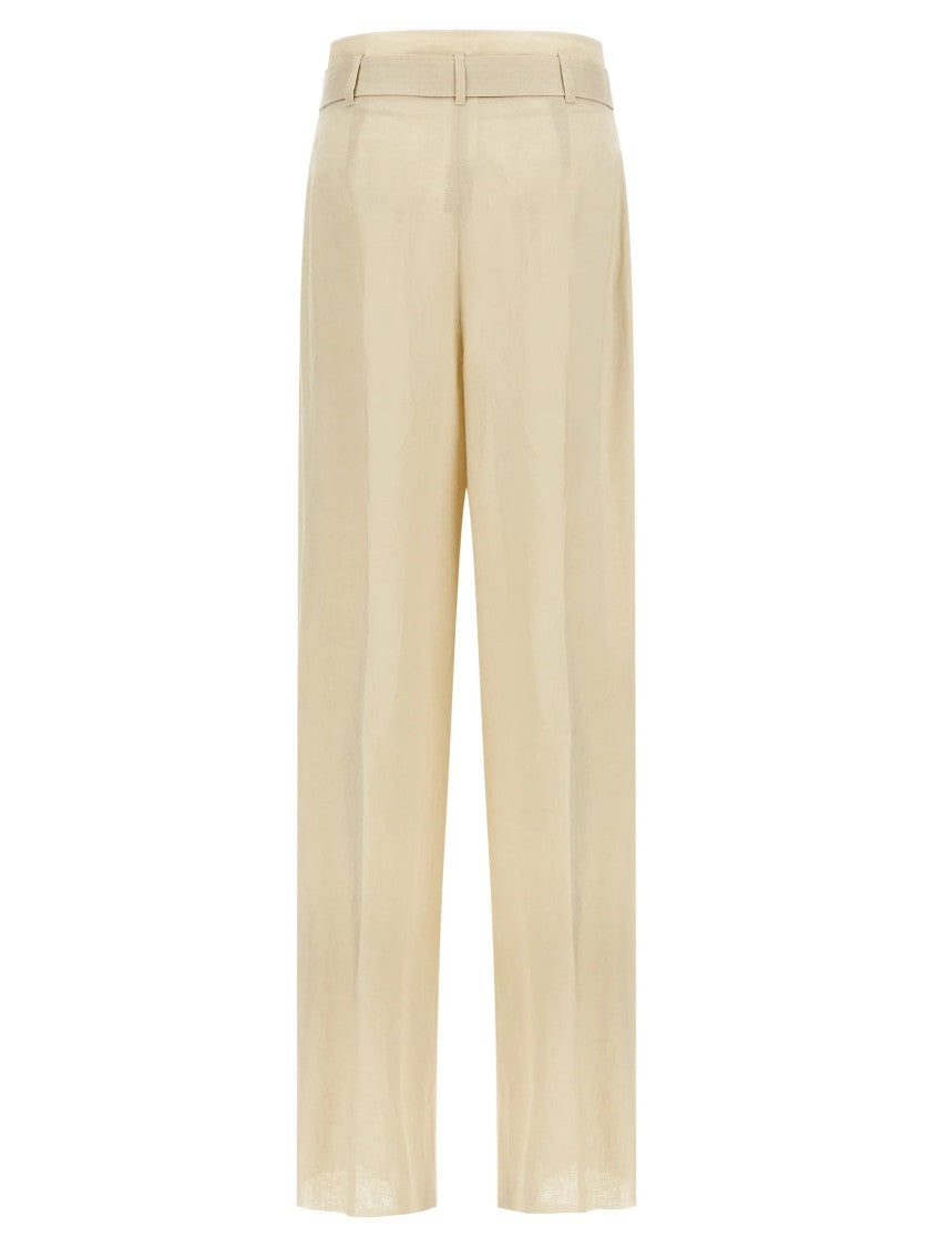 Max Mara Tailored Straight-Leg Trousers With High Waist