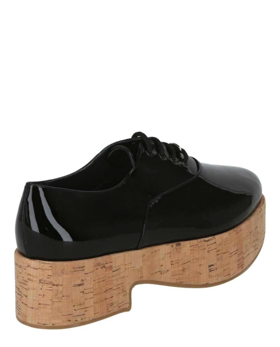 Ferragamo Viviane Platform Patent Leather Oxfords