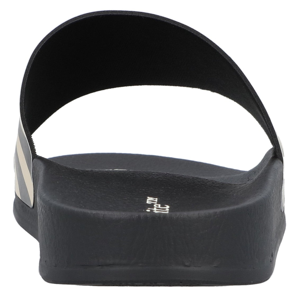 Off-White Sliders 'Diagonal Stripe - Black Beige'