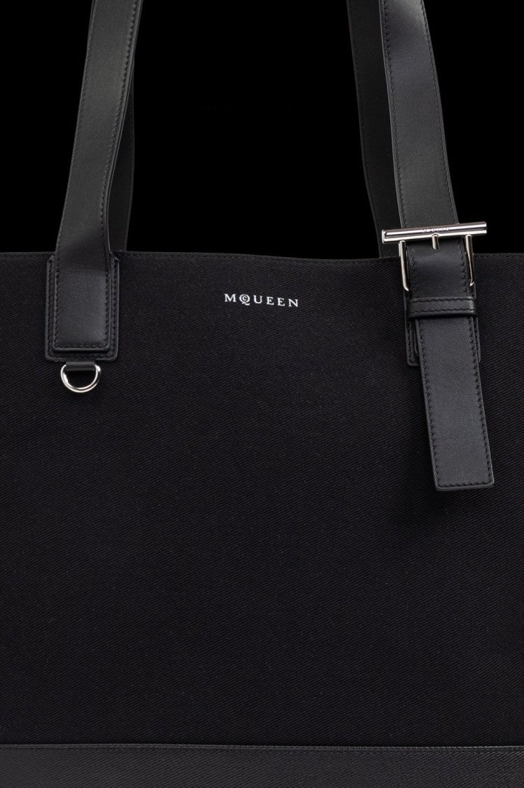 Alexander Mcqueen T Bar Shopper Shopper Bag