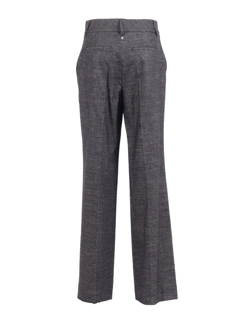 Lorena Antoniazzi Tailored Flare Pressed Crease Straight-Leg Pants