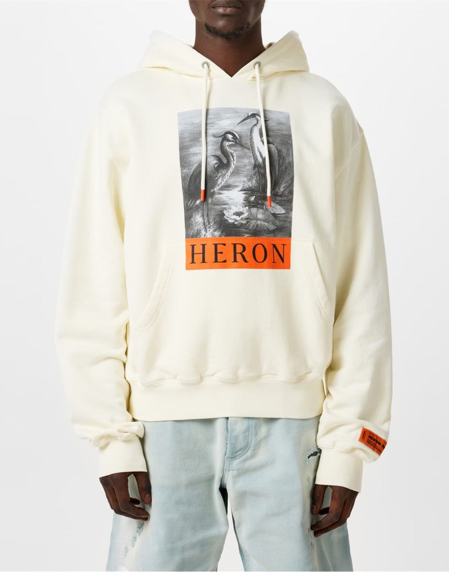 Heron Preston Bw Heron Logo Hoodie