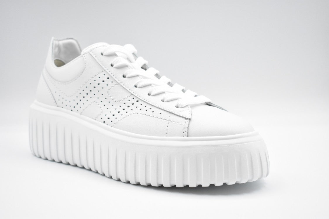 Hogan Lace-Up Sneakers With Elevated Platform