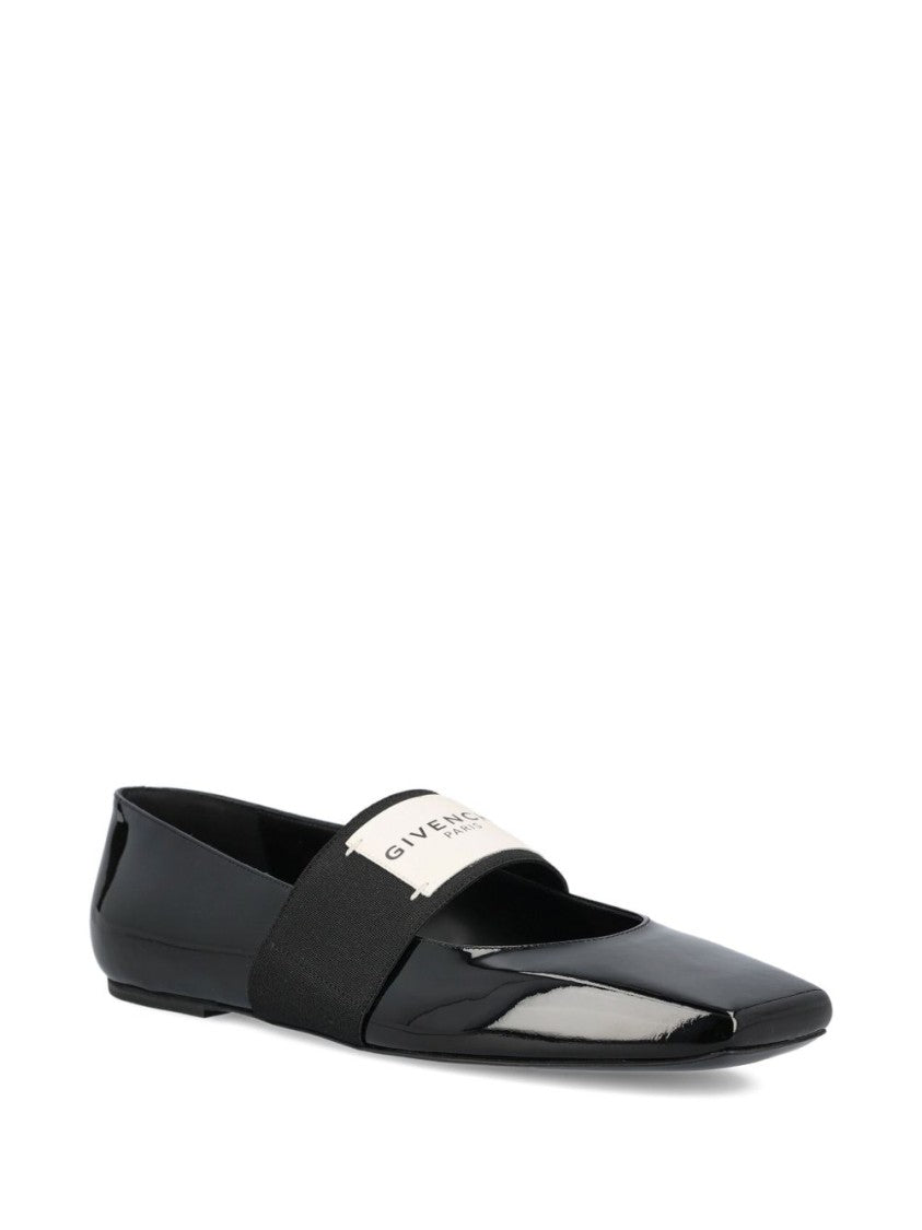 Givenchy Silk And Nylon Pointed Toe Flats