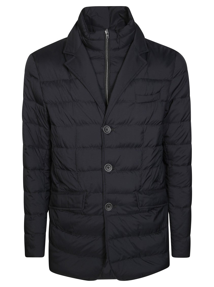 Herno Padded Notched Lapel Down Jacket