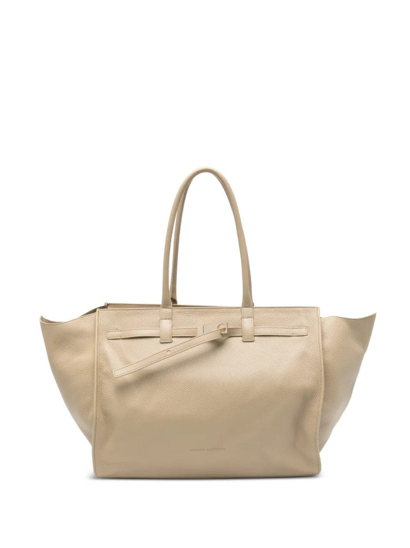 Benedetta Bruzziches Structured Detachable Shoulder Strap Minimalist Handbag