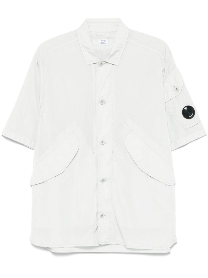 C.P. Company Garment-Dyed Grey Overshirt