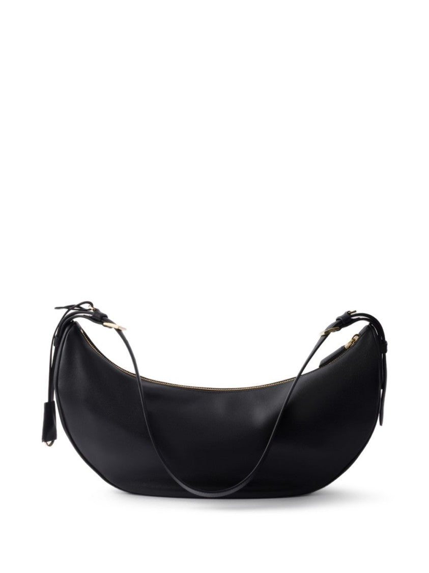 Prada Demi-Lune Re-Nylon Shoulder Bag