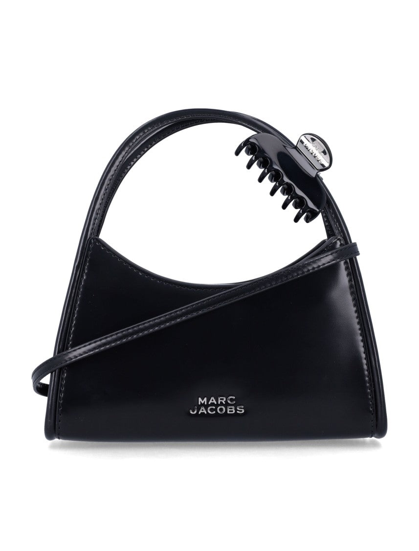 Marc Jacobs Glam Claw Clip Leather Crossbody Bag